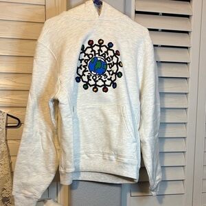 MadHappy Heather Gray Hooded Sweatshirt